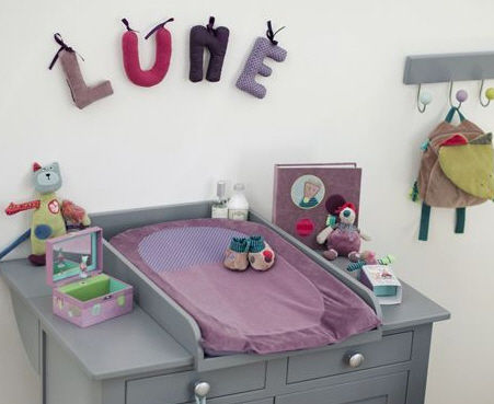 Пеленальный столик из дерева - CHAMBRE ARDOISE  - MOULIN ROTY - на ножке