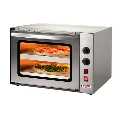 Печь для пиццы для профессионального использования - RIF-PIZZA 240M2 - RIGA INTERNATIONAL - электрическая / компактная / автономная