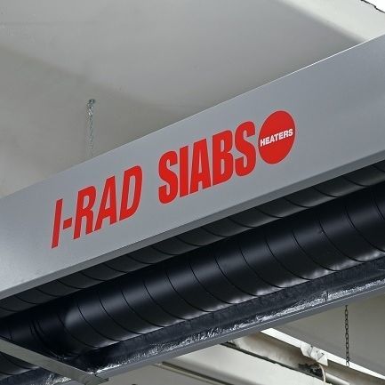 Газовая излучающая панель - I-RAD - SIABS S.r.l. - потолочная / промышленная / для профессионального использования