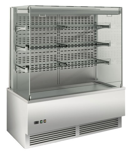 Полочная холодильная витрина - Wall Display Case - EMAINOX SRL - для торговли / для ресторана / из нержавеющей стали