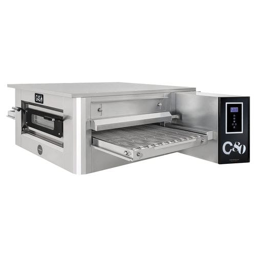 Печь для пиццы для профессионального использования - C80 - PRISMAFOOD - газовая / с конвейером / автономная