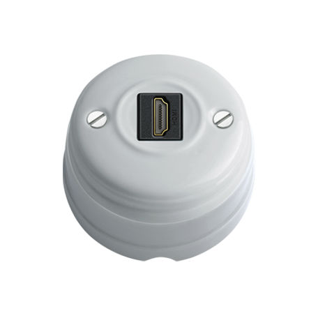 Розетка HDMI - IDEAL - Llinàs BCN - настенная / встраиваемая / из дерева