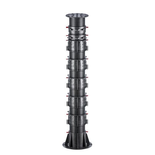 Штифт для терассы из полипропилена - BC-12 - 782 - 1130 mm - Buzon Pedestal International - для наружного применения / регулируемый / для террасных покрытий