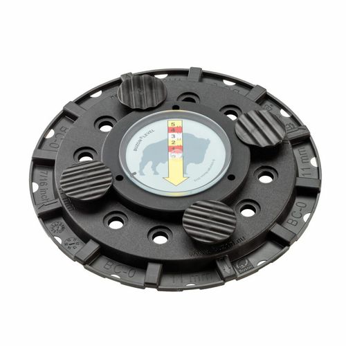 Пузырьковый уровень - U-KIT-SL-80 - Buzon Pedestal International - круглый / горизонтальный / для фальшпола
