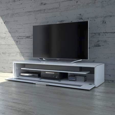 Современная тумба под телевизор - S1 LB-Sound - Handelsagentur Lars Schnepel UG - низкая тумба под телевизор / hi-fi / со встроенным ящиком