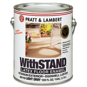 Защитная краска - WITHSTAND® - Pratt & Lambert - для наружного применения / внутренняя / для напольной поверхности