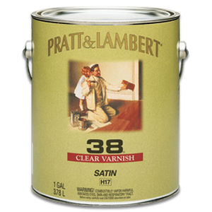 Защитный лак - 38® CLEAR  - Pratt & Lambert - для дерева / глянцевый / сатинированный