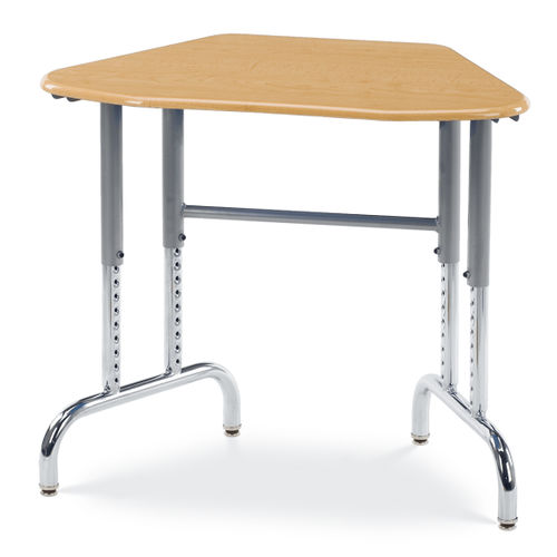 Современный стол - 7900 DESK FOR OCTAGON CONFIGURATIONS - Virco - из фанерованной древесины / из стали / из пластика