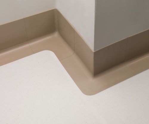 Виниловый плинтус - HEALTH DESIGN WALL BASE - Flexco Corporation