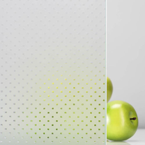 Закаленная стеклянная панель - DOTS - General Glass International - слоистая / декорированная / протравленная в кислоте
