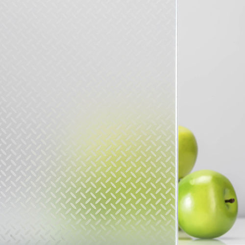 Закаленная стеклянная панель - DIAMOND PLATE - General Glass International - слоистая / декорированная / протравленная в кислоте