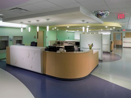 Виниловое напольное покрытие - BIOSPEC MD  - Mannington Commercial - для медицинского учреждения / в рулонах / гладкое