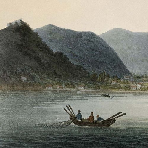 Современный обои - ISLAND OF ELBA - Papiers de Paris - сцены из жизни / имитация обоев / зеленый