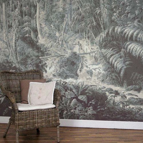 Современный обои - BRASILIAN FOREST - Papiers de Paris - природный мотив / панорамный / сцены из жизни