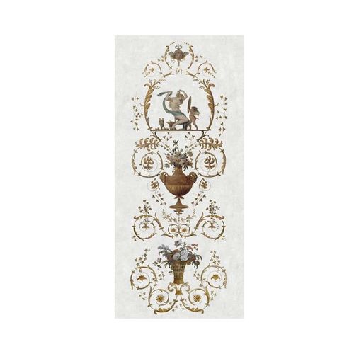 Декоративная панель для настила - BOUDOIR DE LA REINE - GROTESQUE N°6 - Papiers de Paris - настенная / с высоким сопротивлением / из дерева