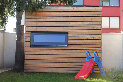 Сборный минидом - ECO-BOX EK 019 - ekokoncept, wooden prefabricated buildings, d.o.o - модульный / современный / экологический