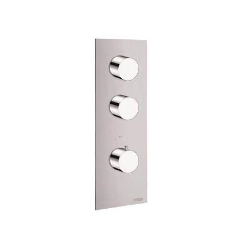 Однорычажный смеситель для душа - ILTONDO  - CARIMALI design shower_space - настенный / термостатический / из хромированного металла