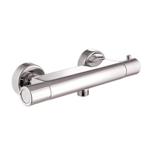 Однорычажный смеситель для душа - RIGOLETTO - CARIMALI design shower_space - настенный / термостатический / из хромированного металла