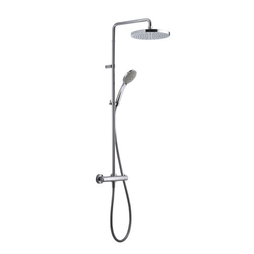 Термостатическая душевая стойка - RIGOLETTO STICK - CARIMALI design shower_space - хромированная отделка / настенная / современная