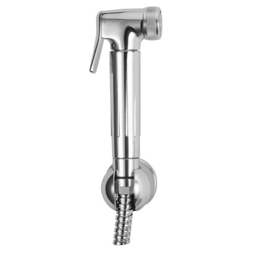 Ручной душ на гибком шланге - ECO - CARIMALI design shower_space - круглый / из латуни / хромированная отделка