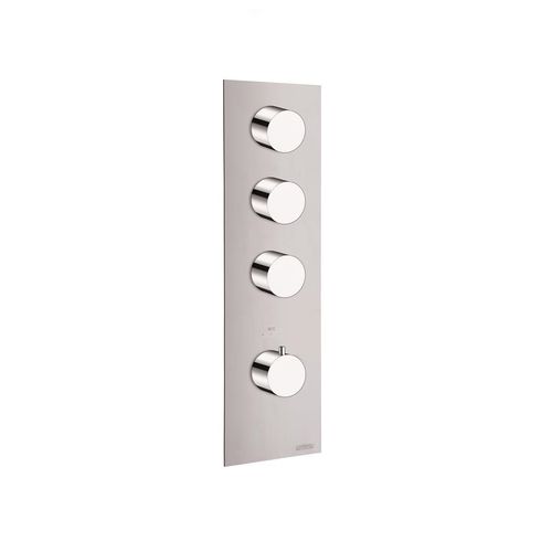 Однорычажный смеситель для душа - 21039-CR - CARIMALI design shower_space - настенный / термостатический / из хромированного металла