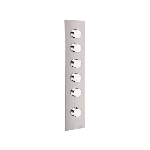 Однорычажный смеситель для душа - 21059-CR - CARIMALI design shower_space - настенный / термостатический / из хромированного металла