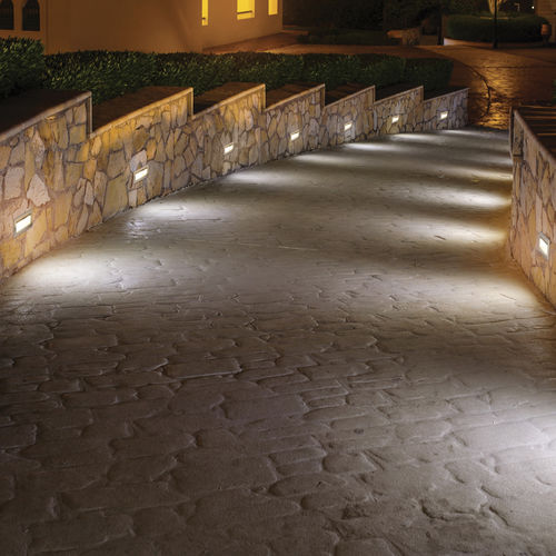 Встраиваемый светильник в стену - RASCASSE 25 - Inverlight Srl - LED / прямоугольный / IP67