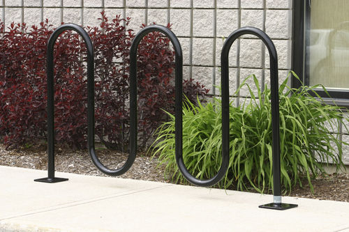 Напольная парковка для велосипедов - MBR400 - Maglin Site Furniture - для общественных мест / из стали / для профессионального использования