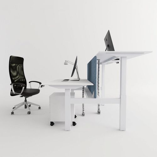 Современный рабочий стол - SMART DESK ™ - ATEPAA / PENT. - из лакированной древесины / из металла / эргономичный