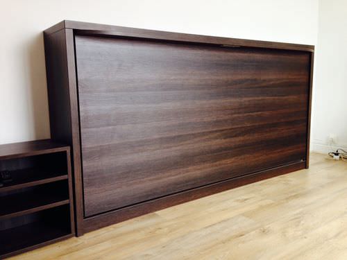 Откидная кровать - PETIT LIT HORIZONTAL AVEC ET SANS BARRIERES - LIFTSECURITY - односпальная / современная / из дерева