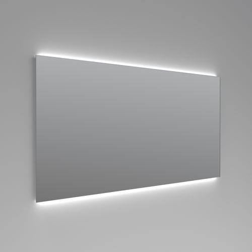Настенное зеркало для ванной комнаты - FILOQUADRO LIGHT - SIGN - современное / прямоугольное / из стали