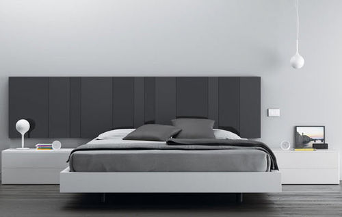 Плавучая кровать - D6  - VIVE - MUEBLES VERGE S.L. - двуспальная / современная / с изголовьем