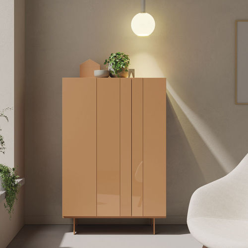 Высокий буфет - ON APARADOR 12 - VIVE - MUEBLES VERGE S.L. - современный / из матовой лакированной древесины / из лакированного стекла