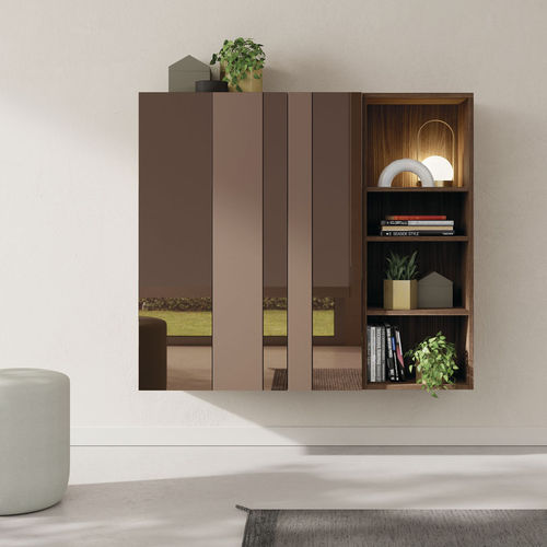 Настенный буфет - ON APARADOR 13 - VIVE - MUEBLES VERGE S.L. - современный / из орехового дерева / из матовой лакированной древесины