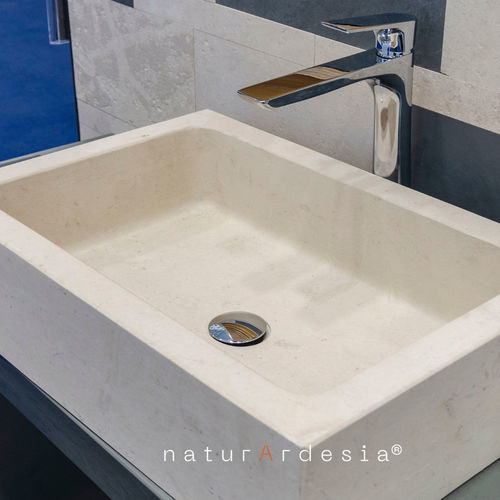 Настольная раковина - GINEVRA - MAP Slate Srl - из натурального камня / на заказ / персонализированная