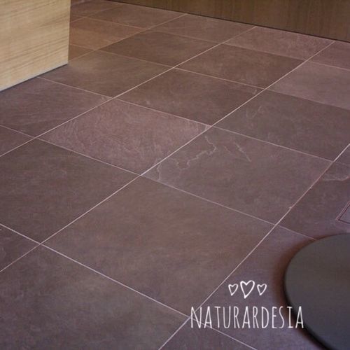 Плитка из шифера - PURPLE NATURAL SLATE  - MAP Slate Srl - матовая / для интерьера / напольная
