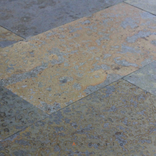 Напольное покрытие из шифера - MULTICOLOR SLATE  - MAP Slate Srl - для интерьера / для наружного применения / для гостиной