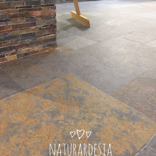 Плитка из шифера - MULTICOLO SLATE - MAP Slate Srl - естественная отделка / для интерьера / для наружного применения