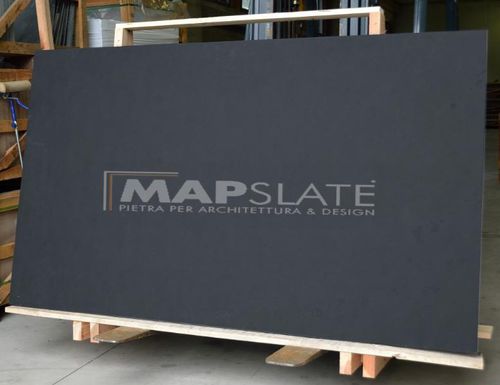 Плита из камня из шифера - BLACK SLATE SLABS  - MAP Slate Srl - черная