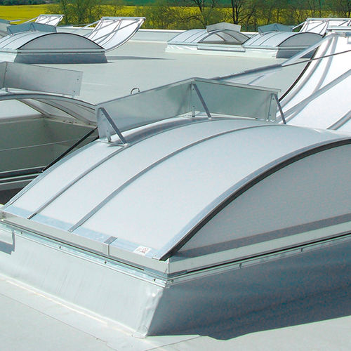Фонарь для остекления - VARIO THERM - VITRAL - для плоской крыши / с петельным крюком / из стекла