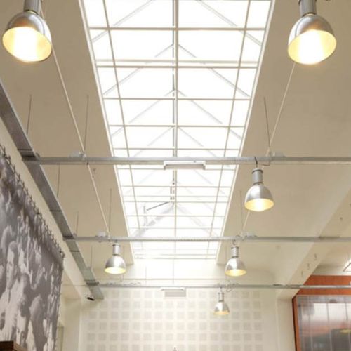 Фонарь для остекления - VARIO THERM-S - VITRAL - для плоской крыши / с петельным крюком / из стекла