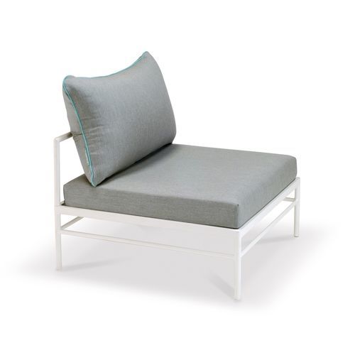 Современное низкое кресло - RIVAGE - VLAEMYNCK - из Sunbrella® / из Batyline® / из экструдированного алюминия