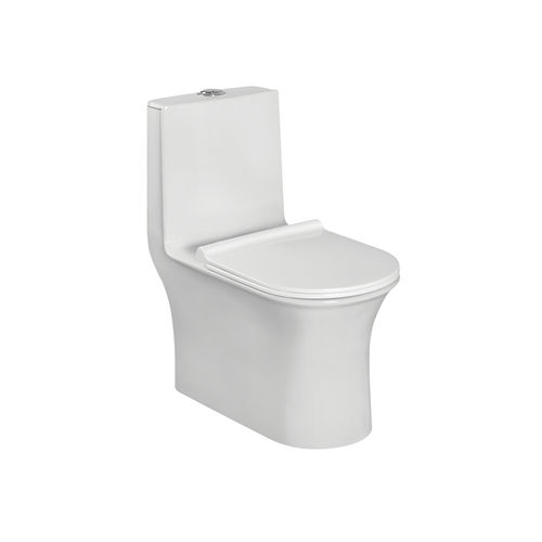 Напольный унитаз - FABIO S-300 - HSIL Limited (Hindware) - из керамики / для бытового использования / с удлиненной чашей