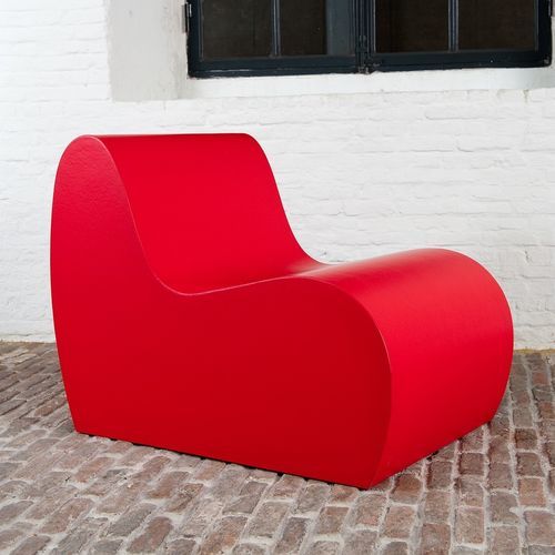 Современное кресло - S1 - SIXINCH Furniture - Design - Foamcoating - из полорона высокой плотности / из полорона высокой плотности / персонализированное