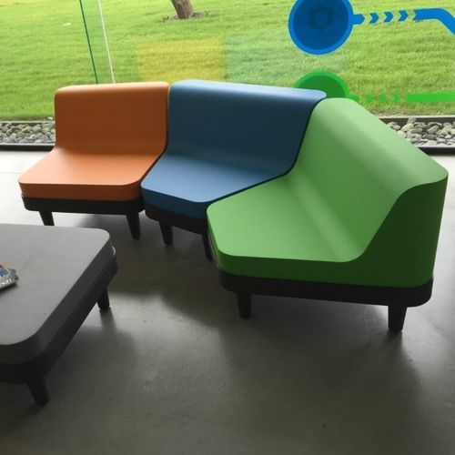 Модульный диван - OFFSHORE - SIXINCH Furniture - Design - Foamcoating - современный / для наружного применения / из полорона высокой плотности