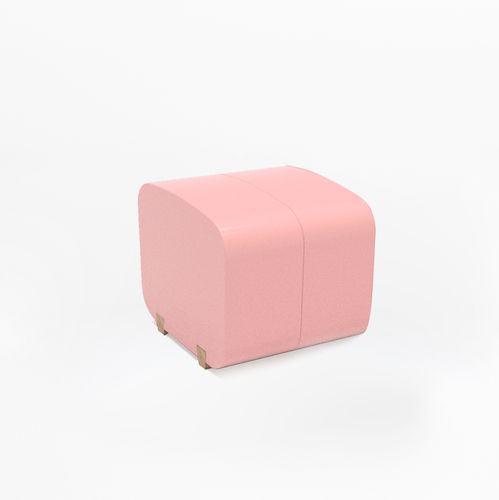 Современный пуф - Connection 001 - SIXINCH Furniture - Design - Foamcoating - из дуба / из полорона высокой плотности / другие формы