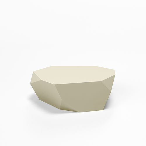 Журнальный столик уникальный дизайн - Rock Elements - SIXINCH Furniture - Design - Foamcoating - из полорона высокой плотности / с основанием из ткани / для бытового использования