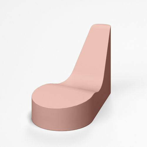 Современный шезлонг - Flower - SIXINCH Furniture - Design - Foamcoating - из полорона высокой плотности / из полорона высокой плотности / для наружного применения