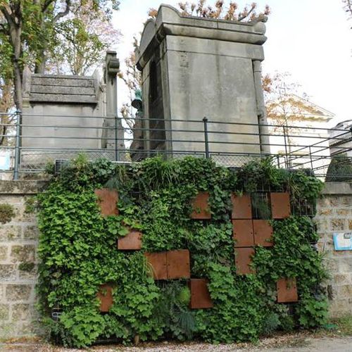 "зеленая стена" для наружного применения - COLUMBARIUM - TRACER - с модульной конструкцией