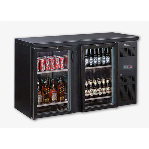 Шкаф для напитков для профессионального использования - EUROBAR 3P GLASS - TECFRIGO SPA  - под столешницу / 3 дверцы / горизонтальный